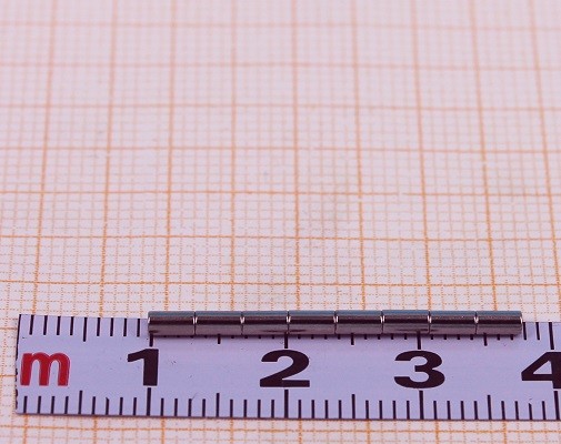 Неодимовый магнит шайба 2х3.5 мм - N